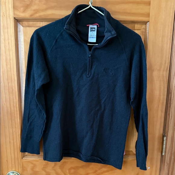 The North Face Black Wool Pullover - Picture 1 of 7